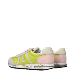 Premiata Green Fabric Sneakers - EU39/US9