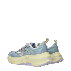 Premiata Light Blue Fabric Sneakers - EU40/US10
