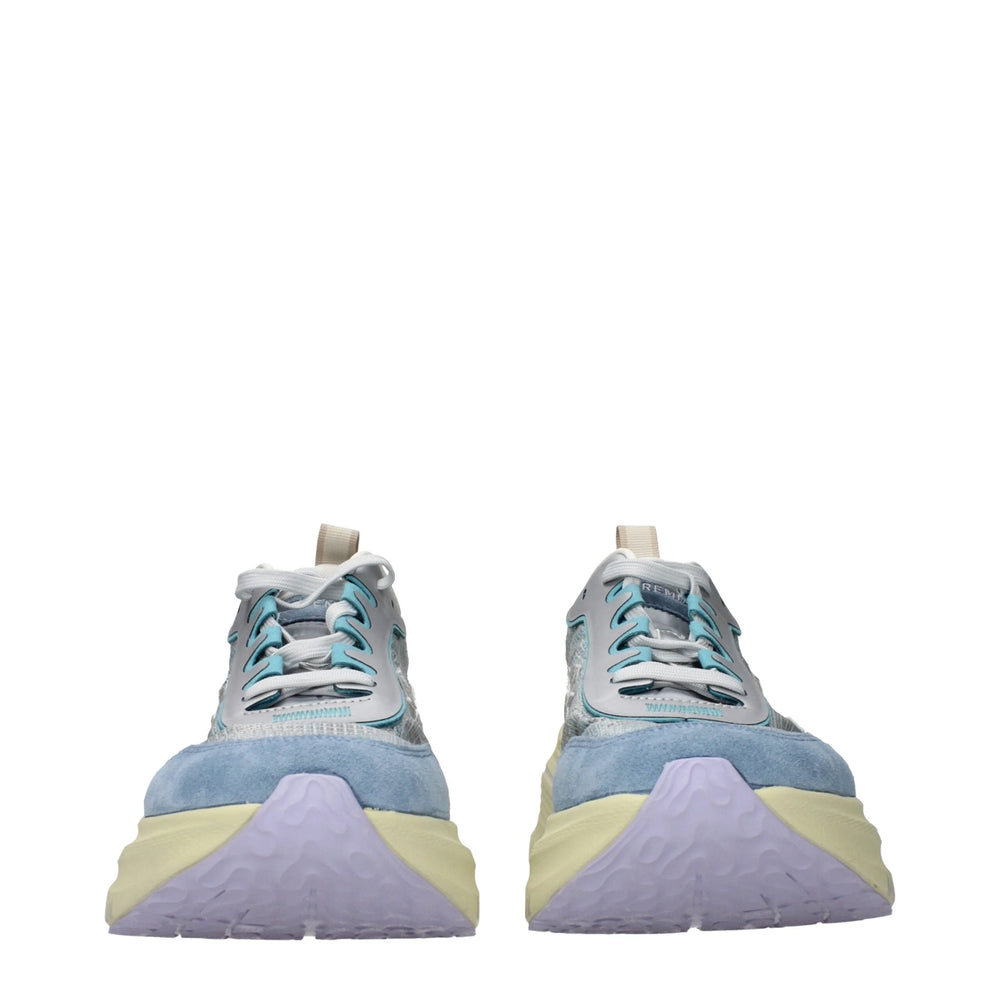 Premiata Light Blue Fabric Sneakers - EU40/US10
