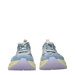 Premiata Light Blue Fabric Sneakers - EU40/US10