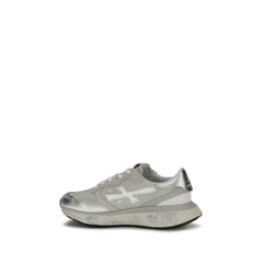 Premiata Silver Nylon Athletic Sneakers
