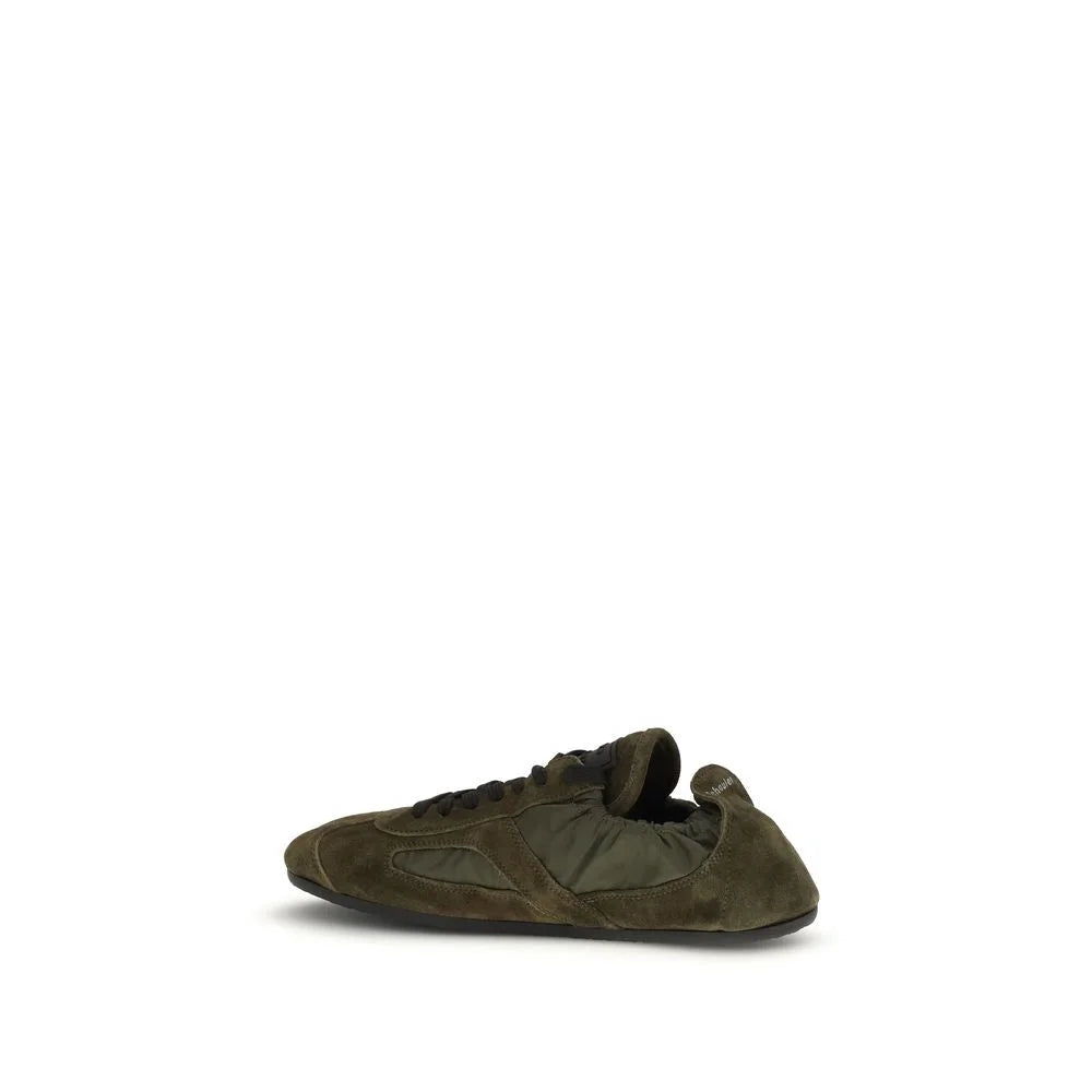Proenza Schouler Bicolor Calf Leather Bos Taurus Low Top Sneakers - EU37/US7