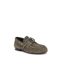 Proenza Schouler Suede Deck Loafers - Flats