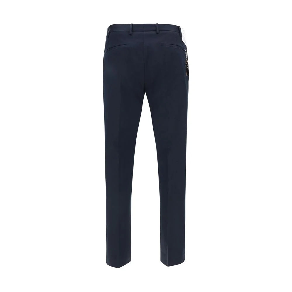 PT Torino Blue Cotton Casual Pants - IT48 | M