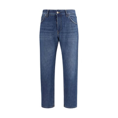 PT Torino Blue Cotton Jeans Denim