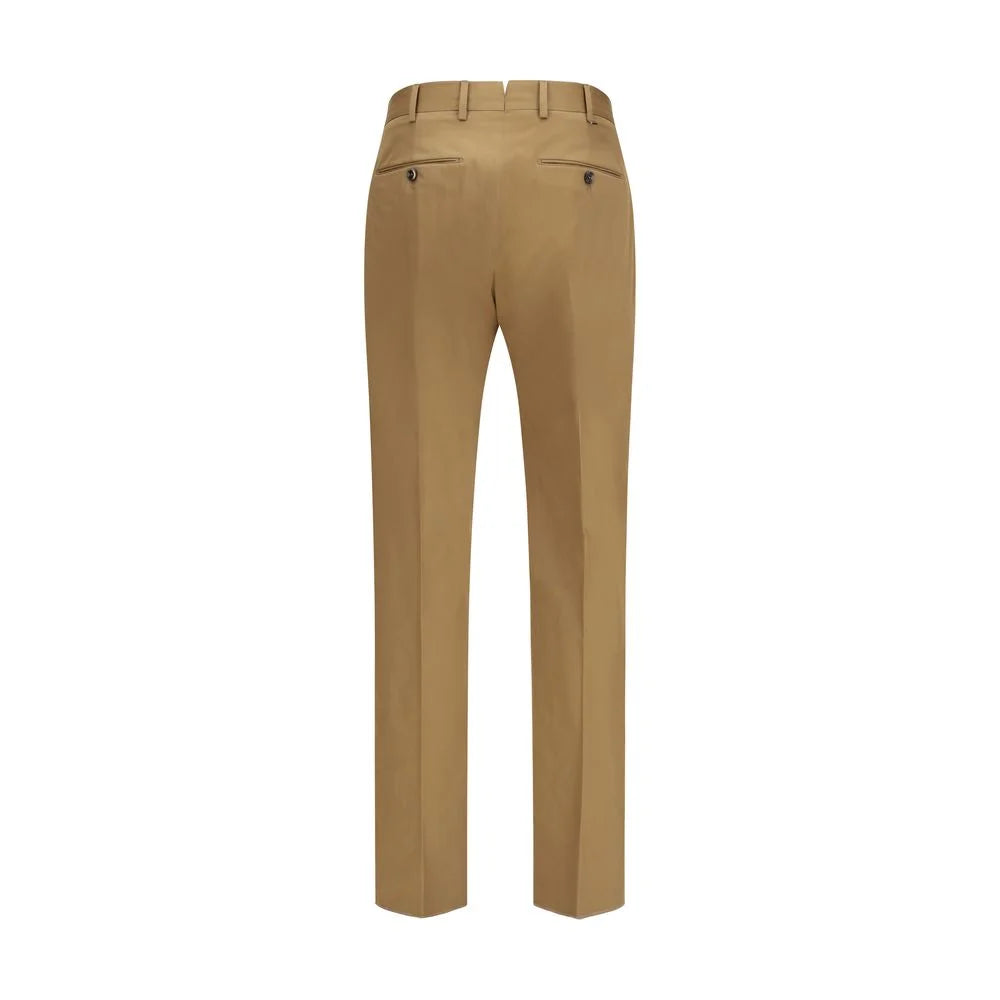 PT Torino Braune Baumwoll-Chinos