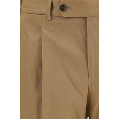 PT Torino Braune Baumwoll-Chinos