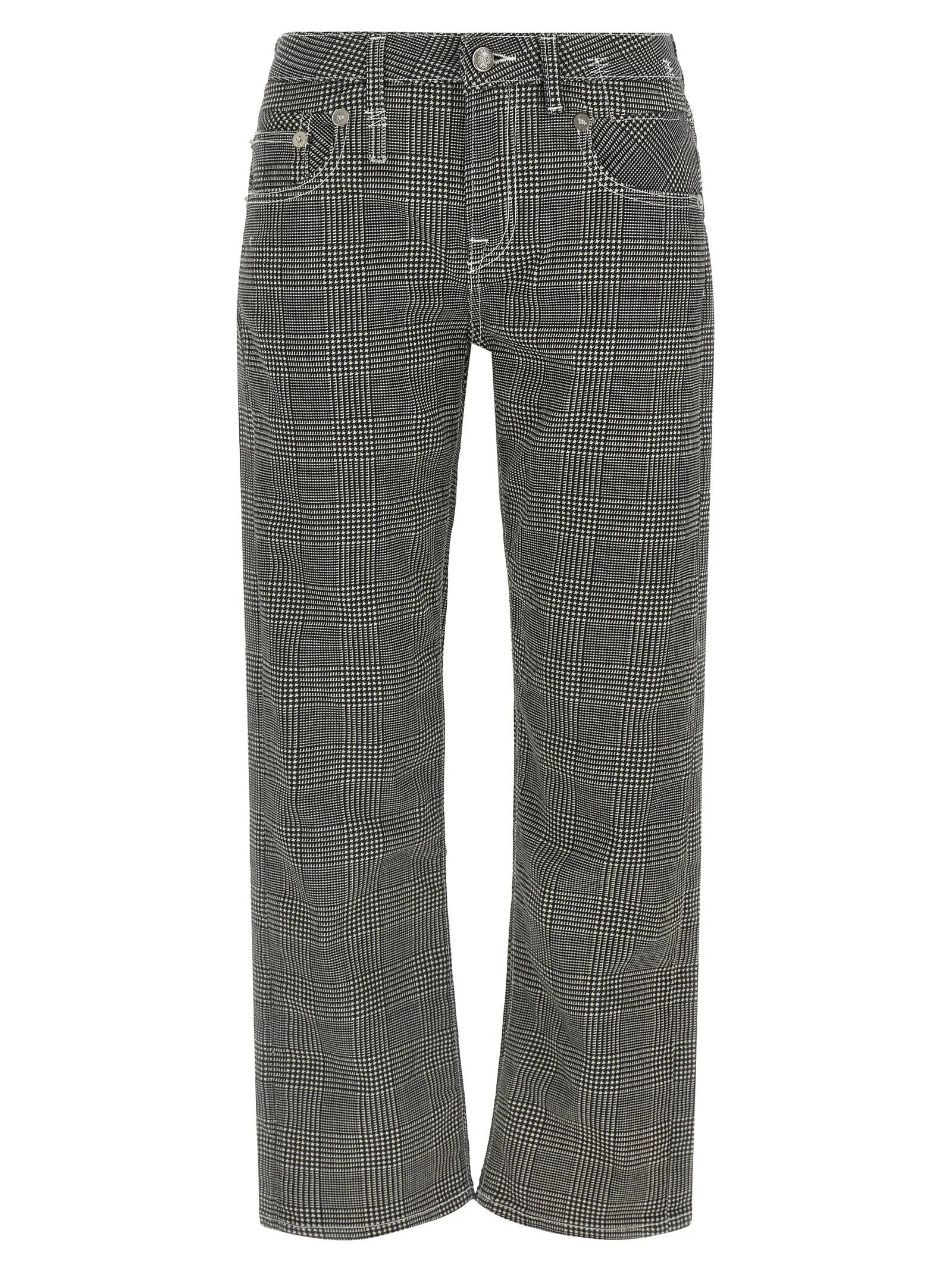 R13 Bicolor Cotton Casual Pants