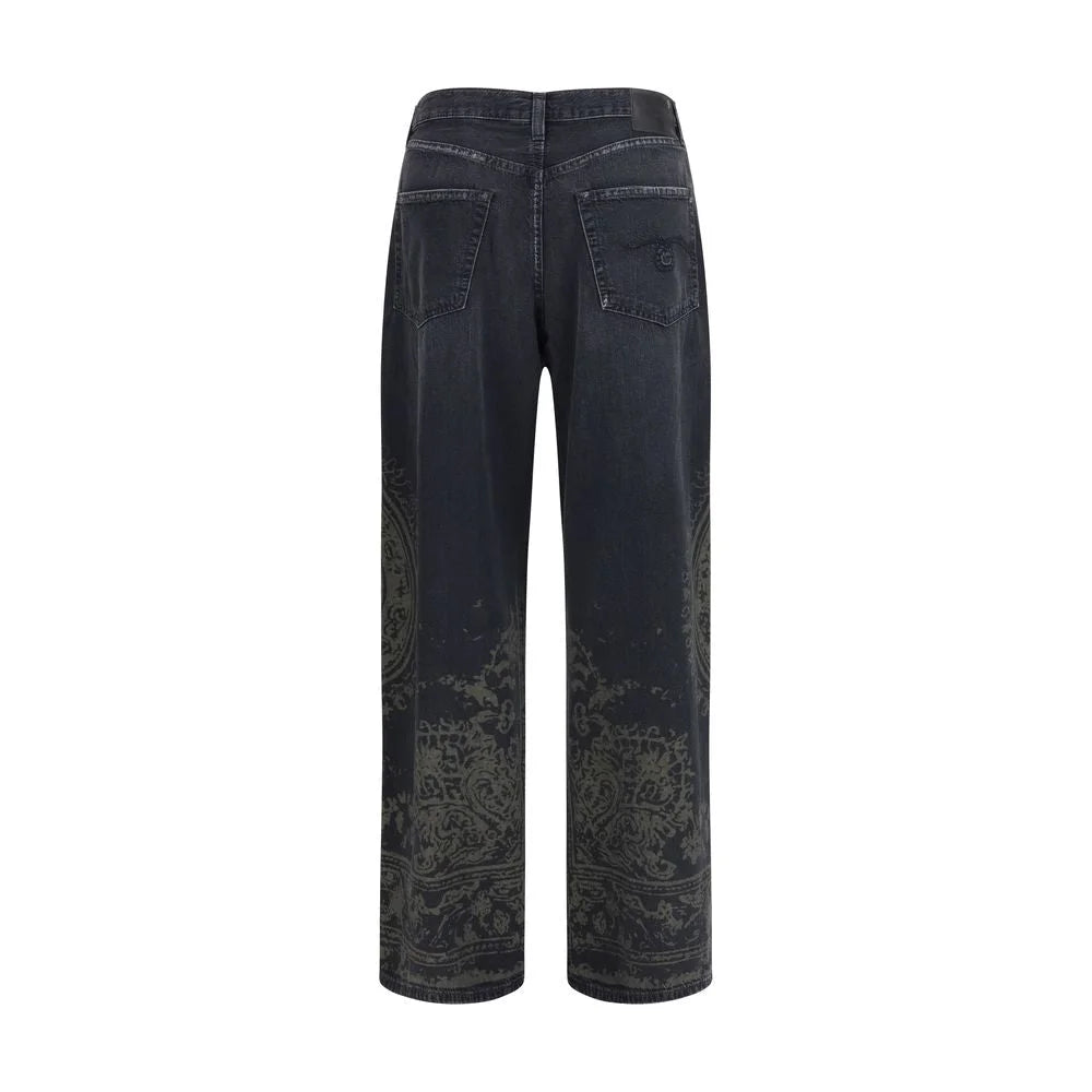 R13 Svarte Bomullsjeans Denim