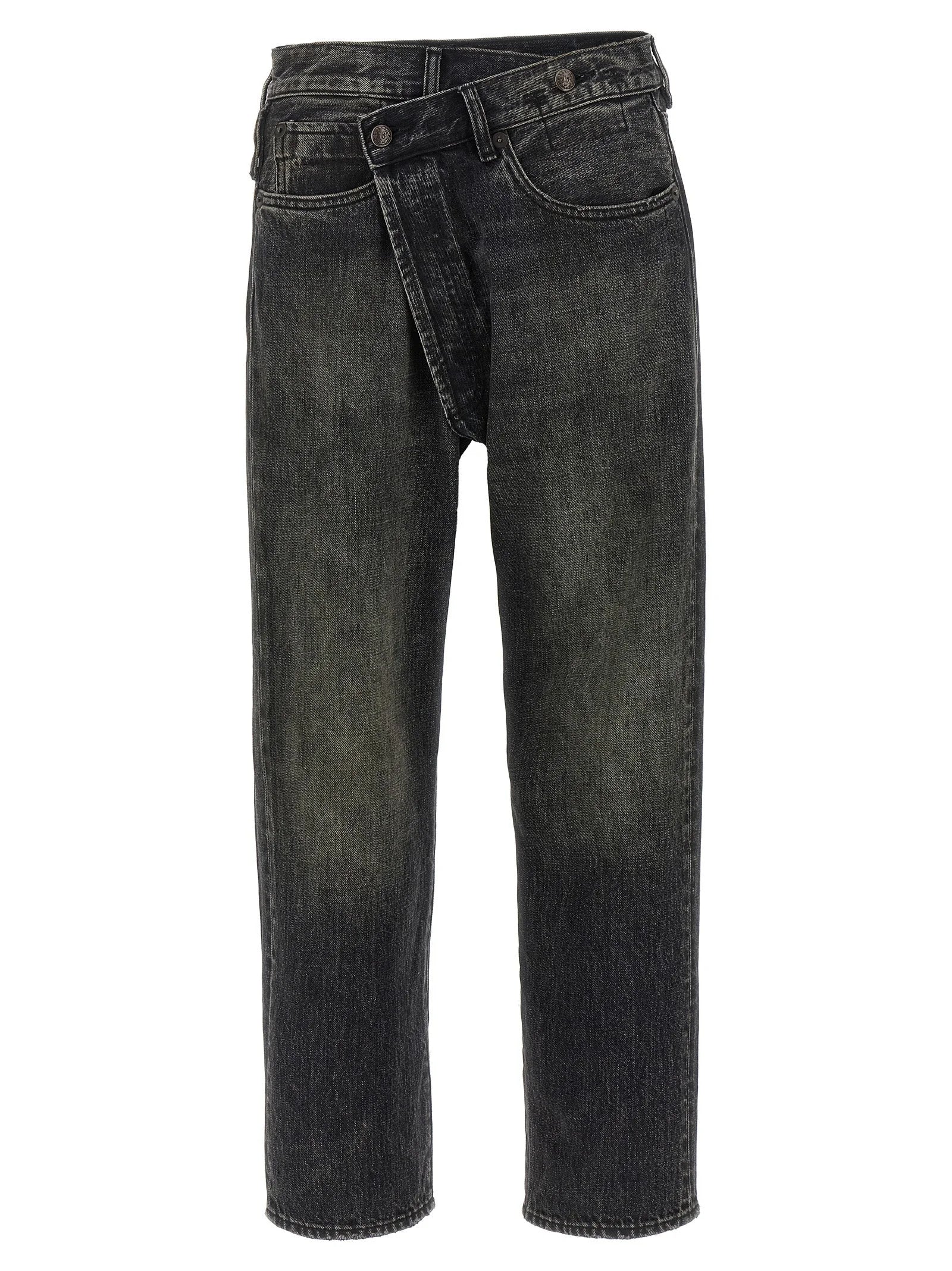 R13 Black Cotton Jeans Denim