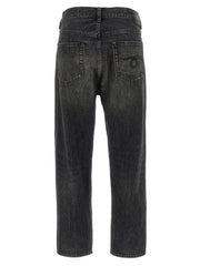 R13 Black Cotton Jeans Denim