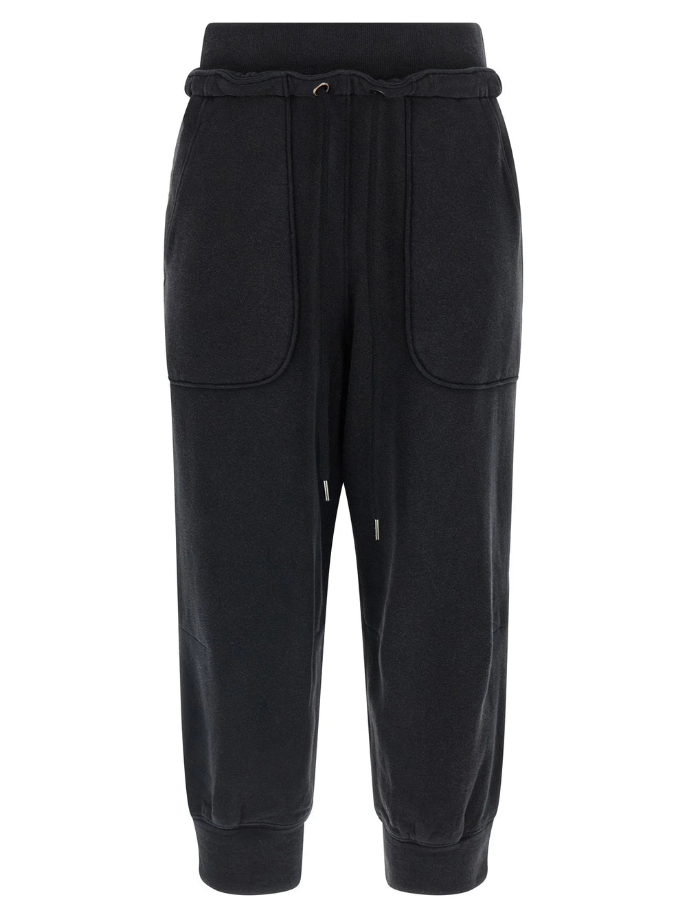 R13 Black Cotton Joggers (Workout Pants) - S