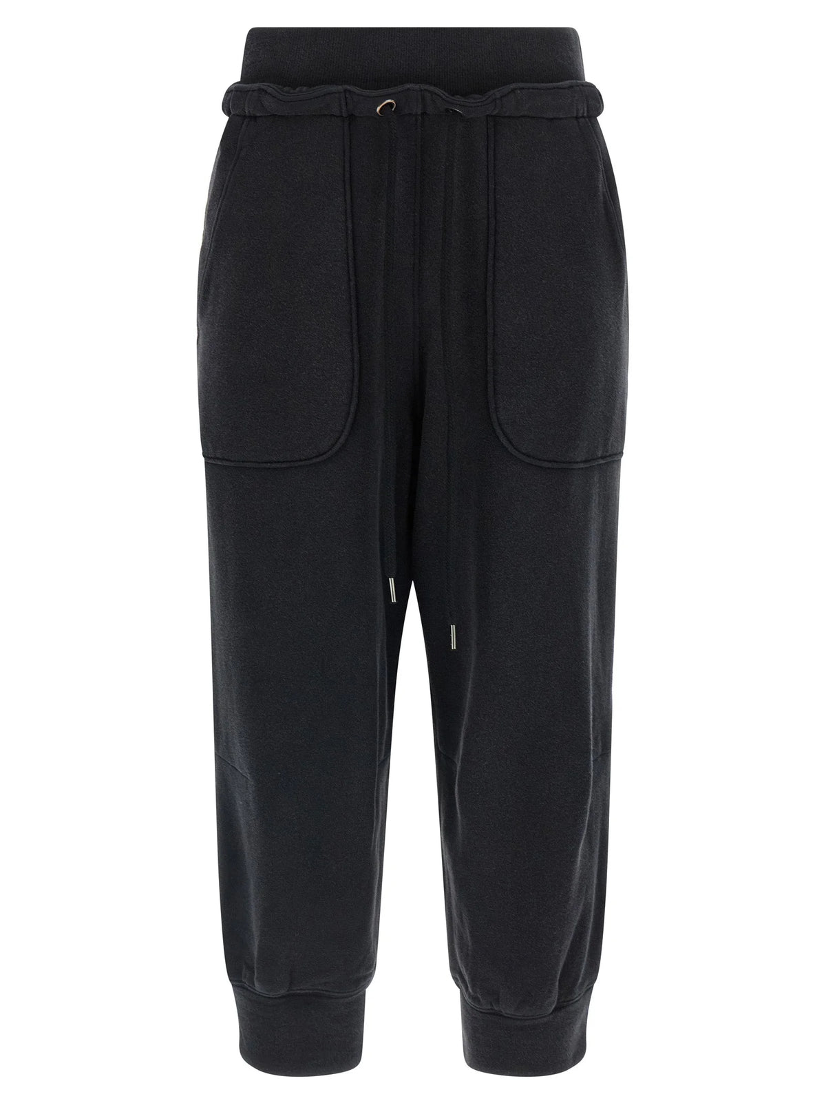 R13 Black Cotton Joggers (Workout Pants) - S