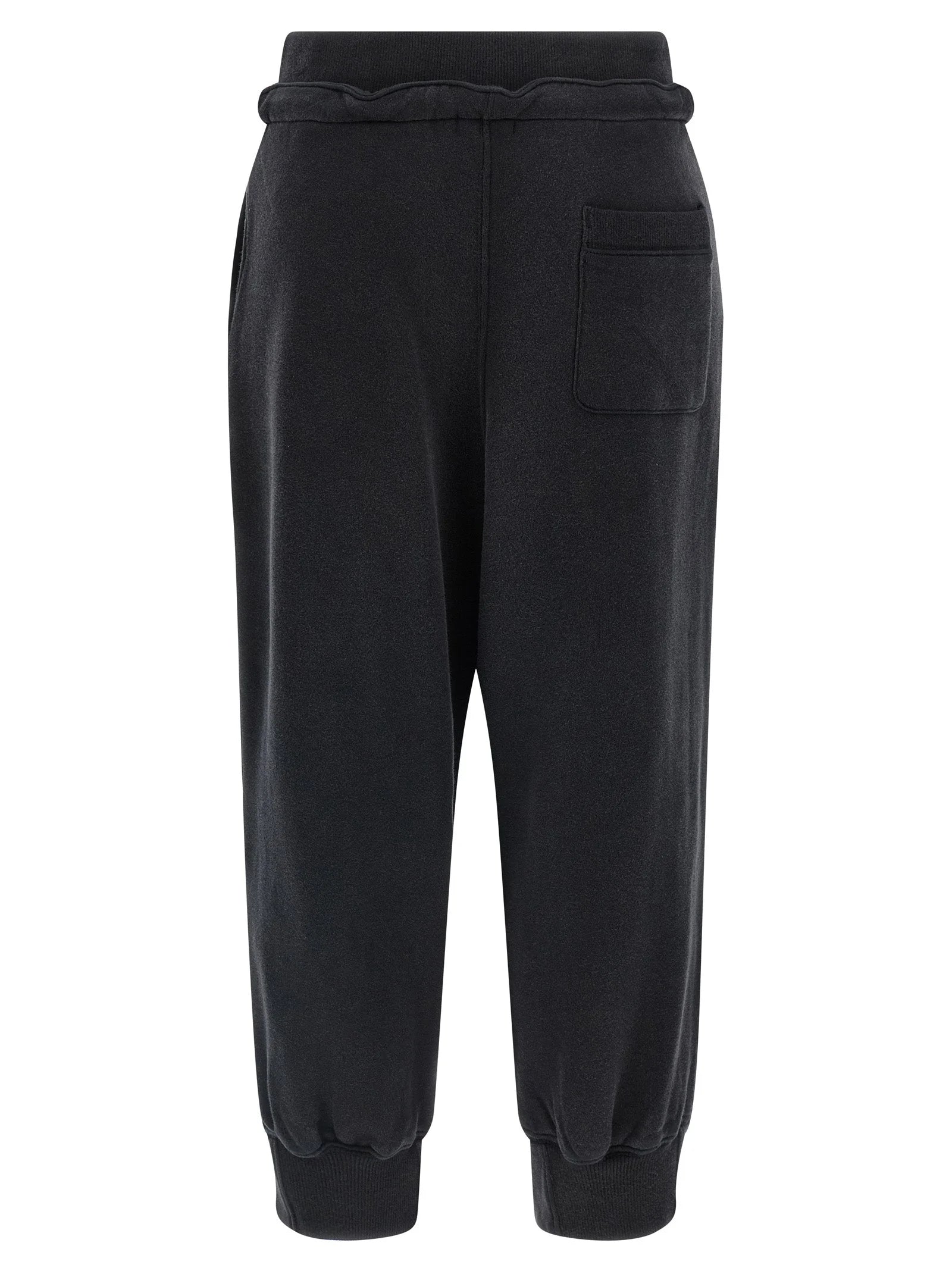 R13 Black Cotton Joggers (Workout Pants) - S