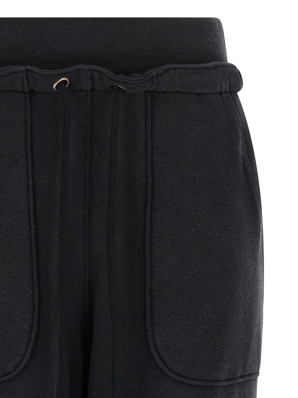 R13 Black Cotton Joggers (Workout Pants) - S