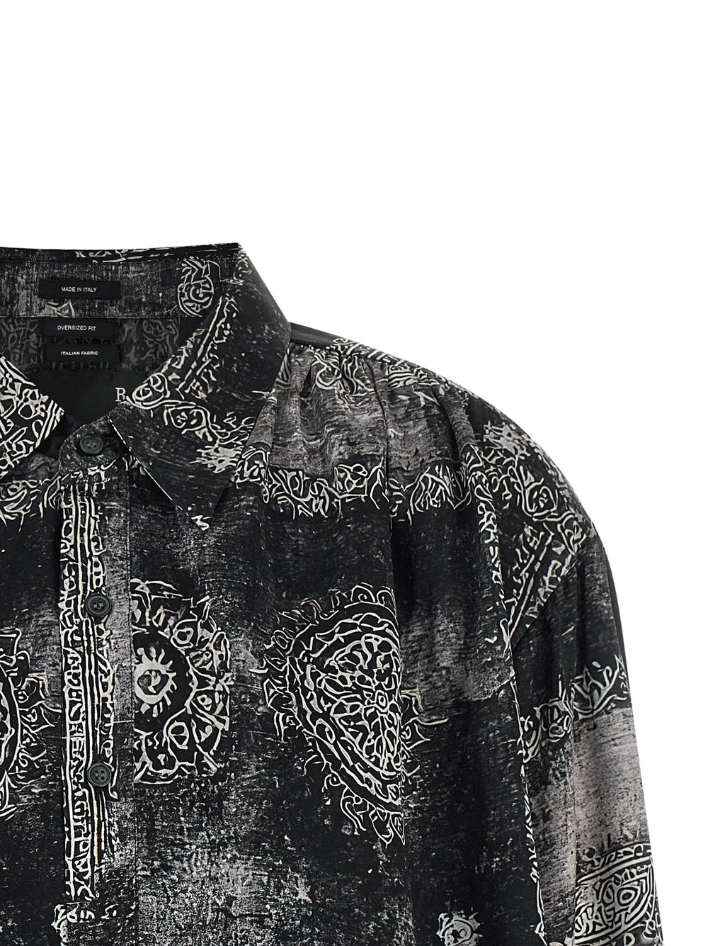 R13 Black Silk Blouse - S