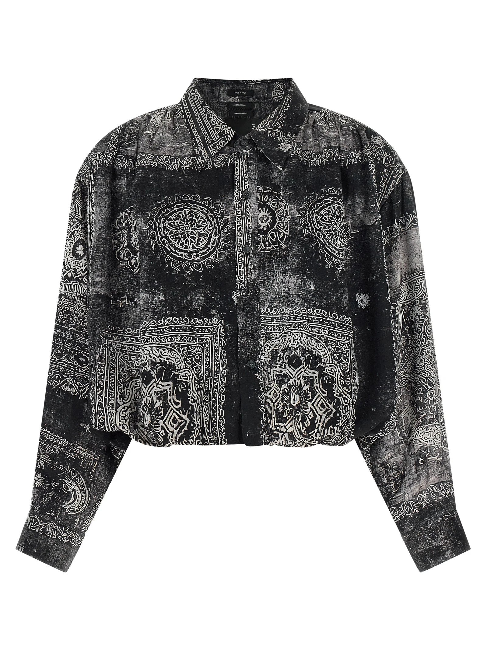 R13 Black Silk Blouse - S