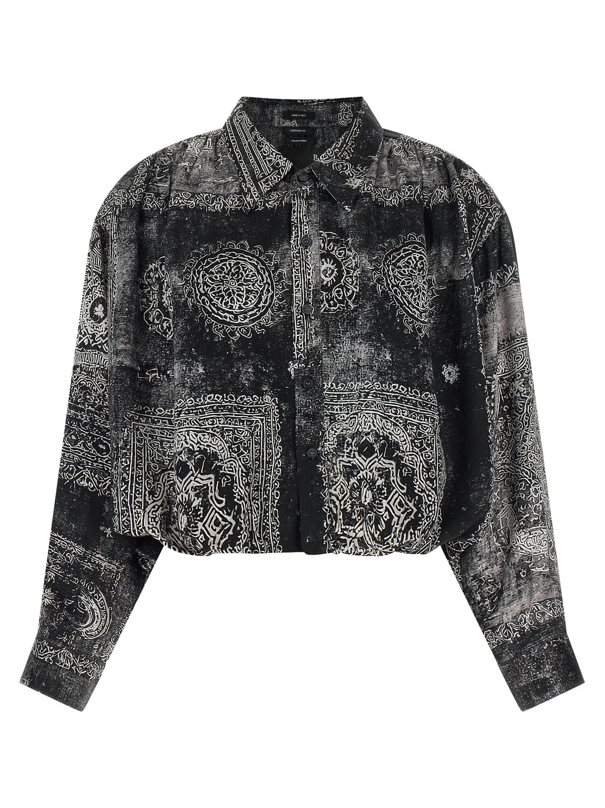 R13 Black Silk Blouse - S