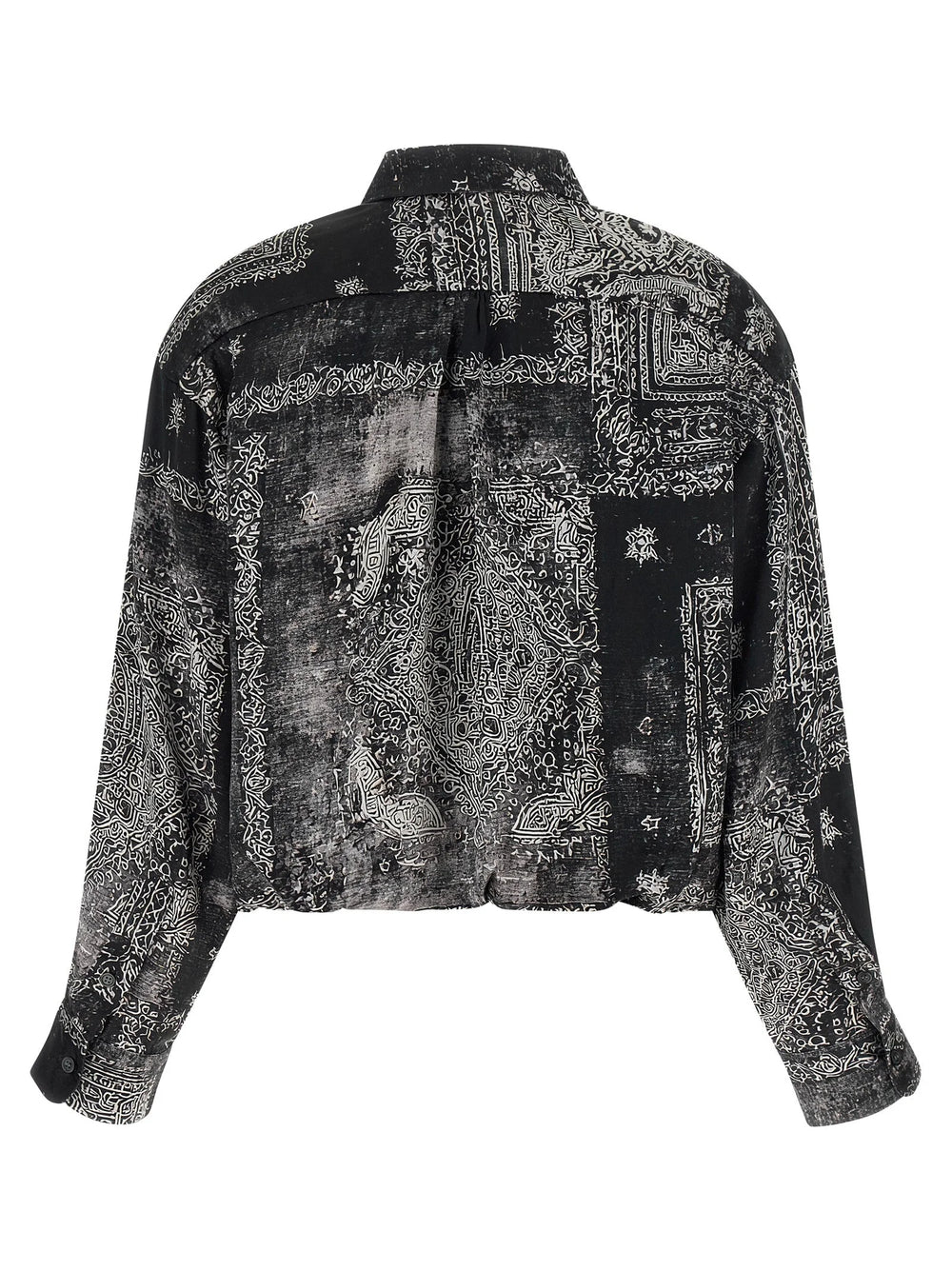 R13 Black Silk Blouse - S