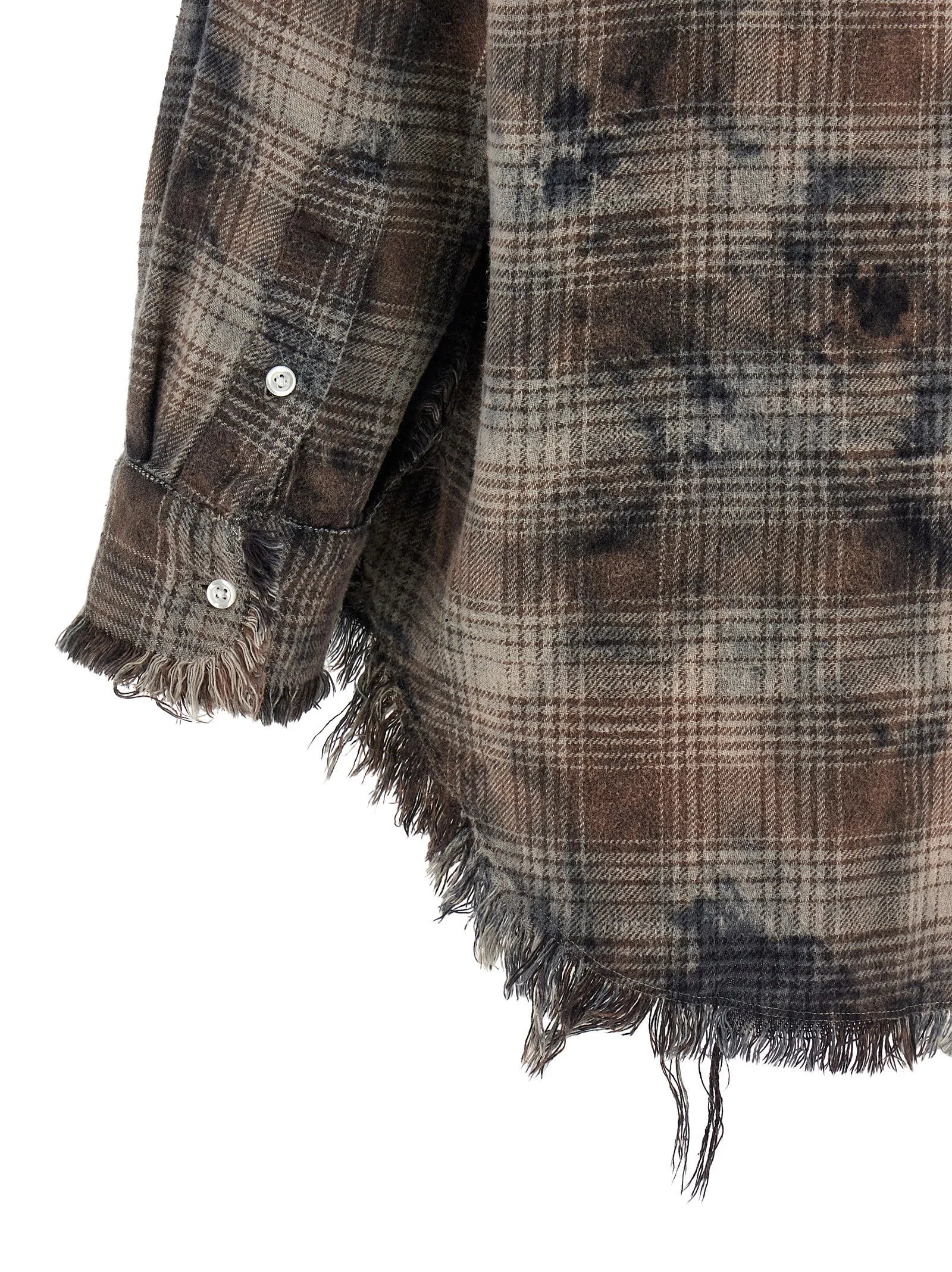 R13 Brown Cotton Blouse - XXS