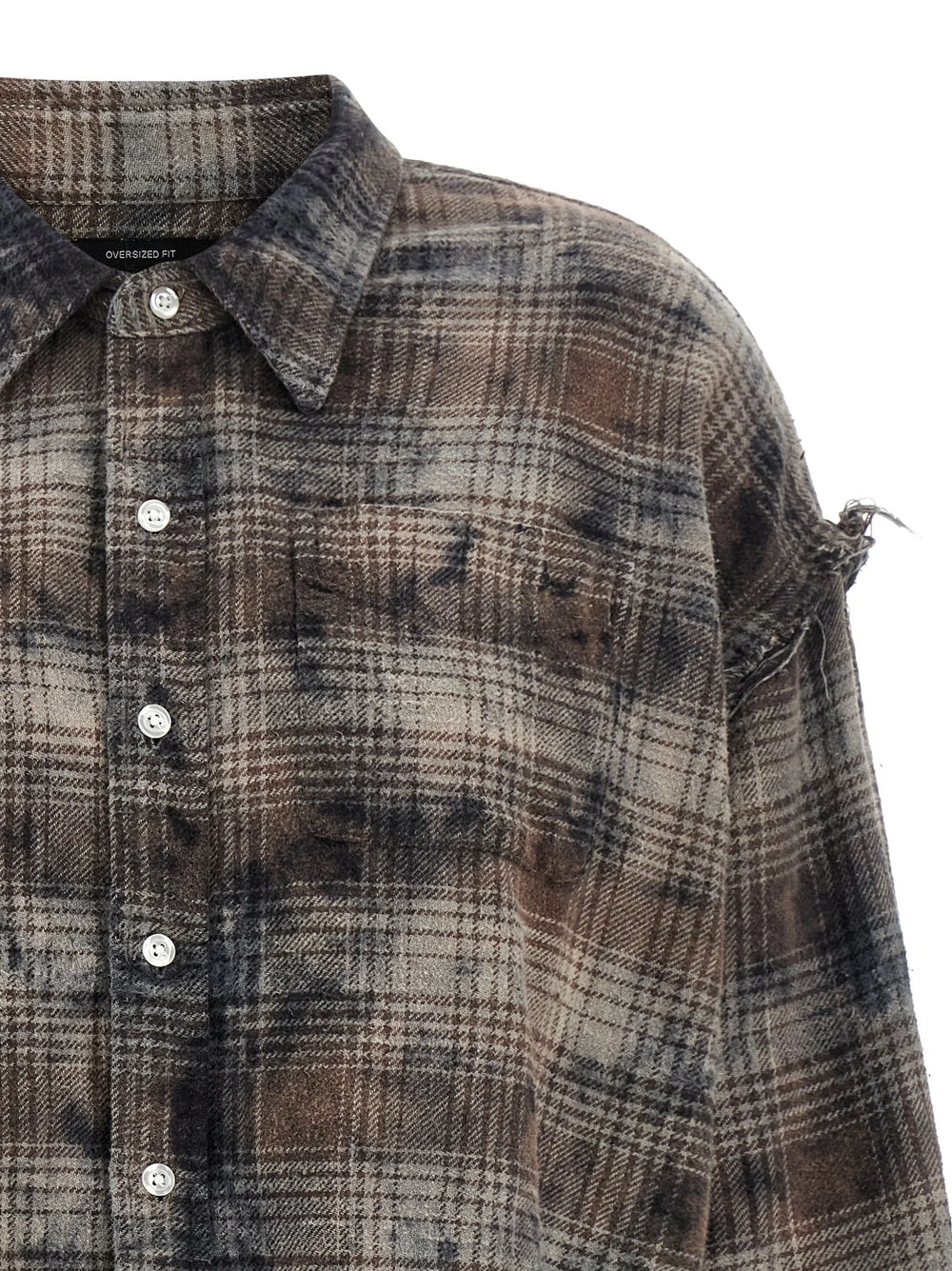 R13 Brown Cotton Blouse - XXS