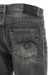 R13 Gray Cotton Boyfriend Jeans - W31