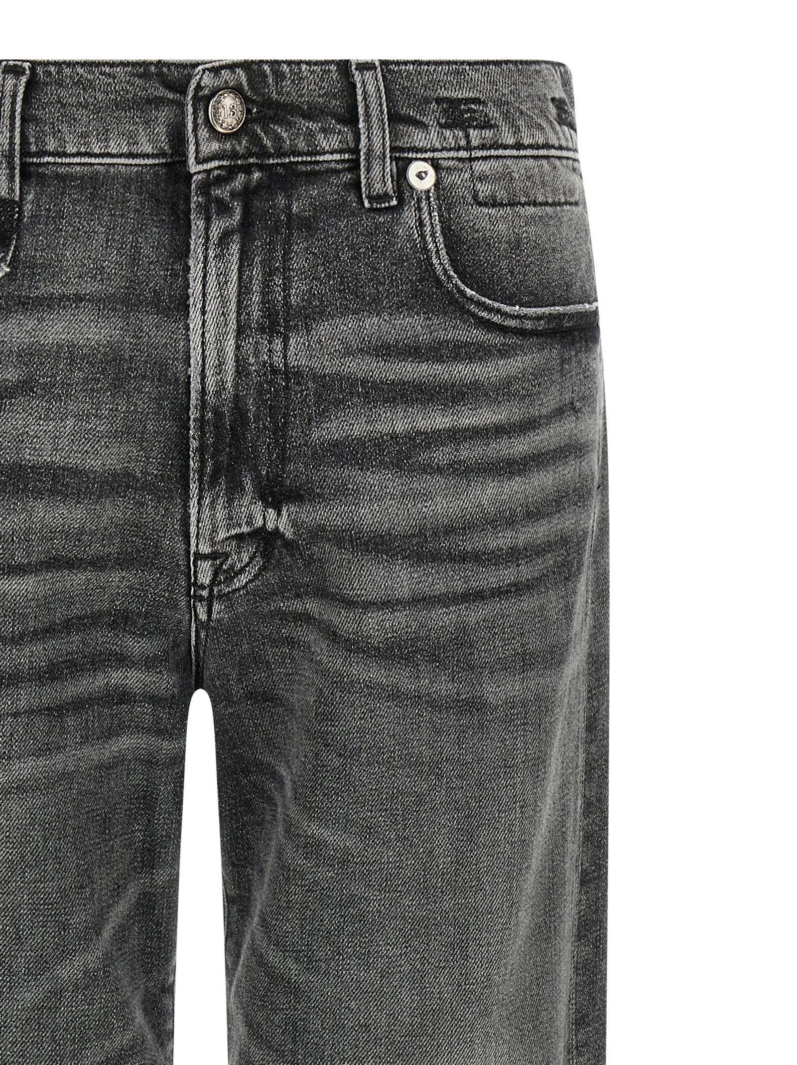 R13 Gray Cotton Boyfriend Jeans - W31