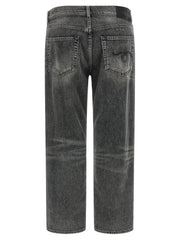 R13 Gray Cotton Boyfriend Jeans - W31