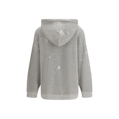 R13 Gray Cotton Sweatshirt - S