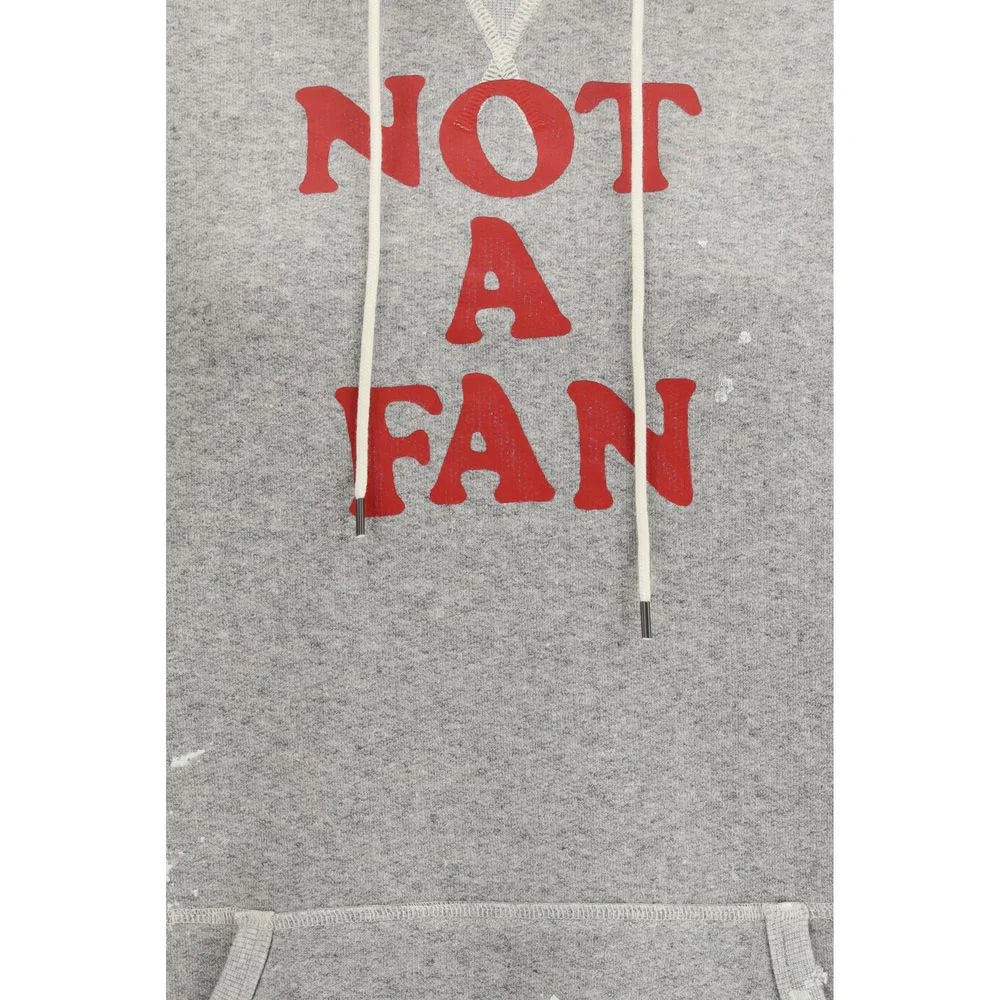 R13 Gray Cotton Sweatshirt - S