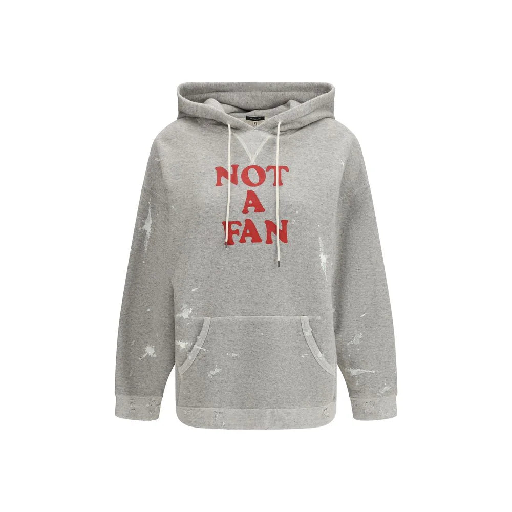 R13 Gray Cotton Sweatshirt - S