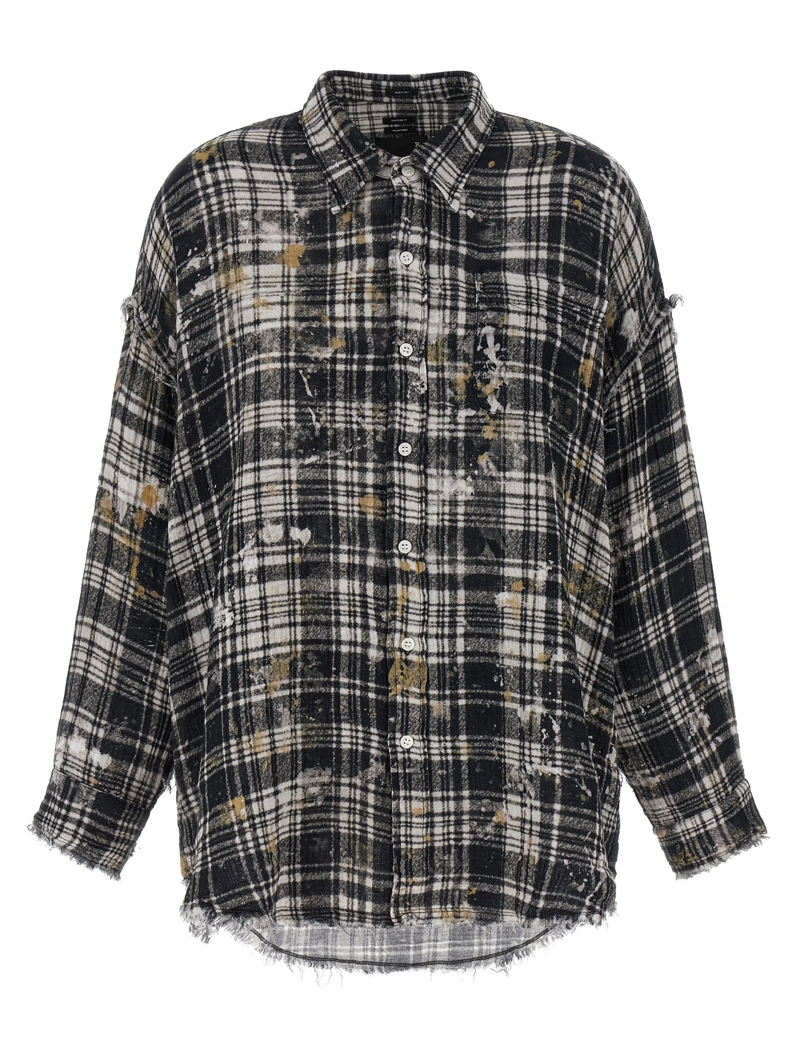 R13 Multicolor Cotton Blouse - S