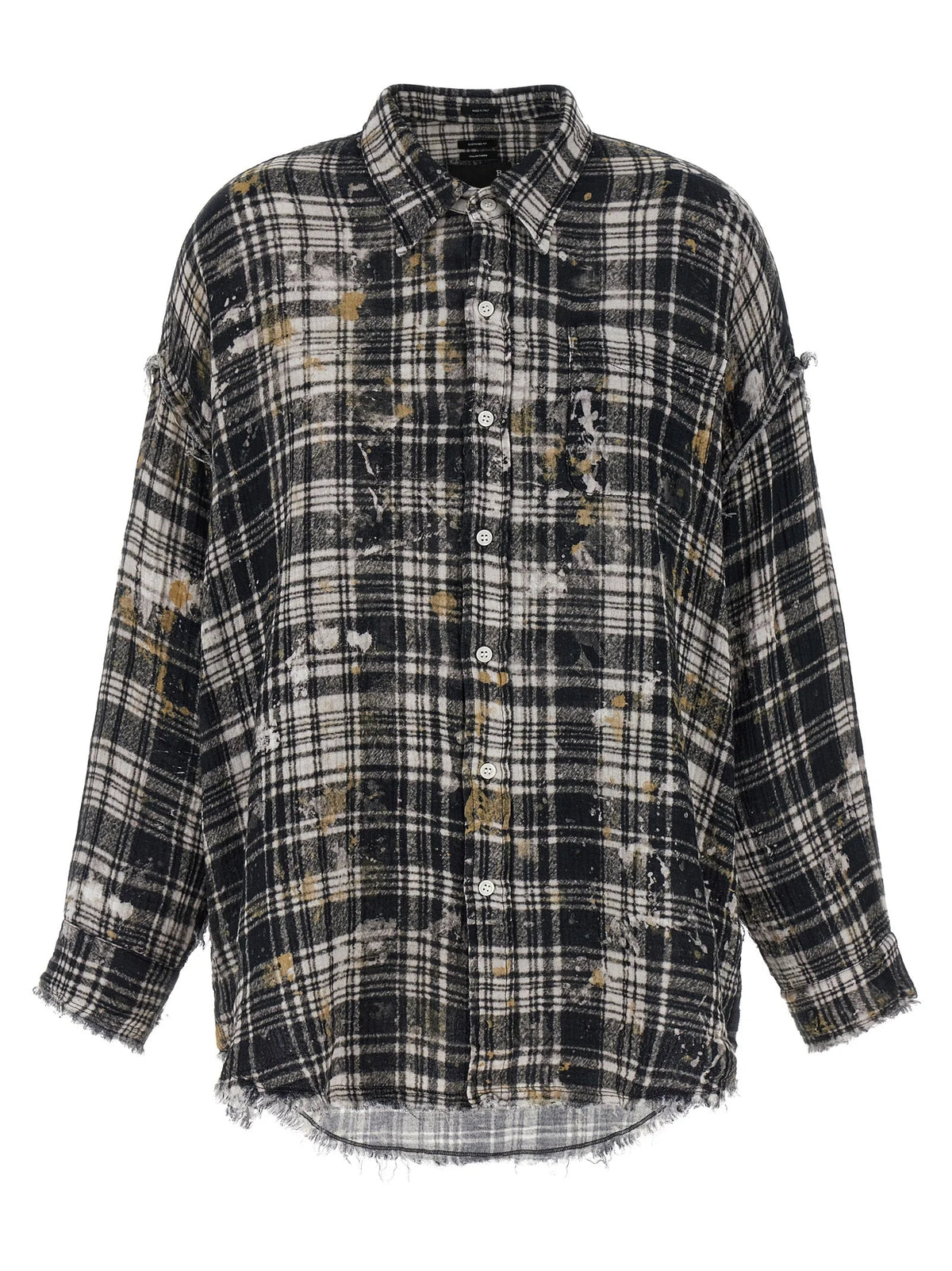 R13 Multicolor Cotton Blouse - S