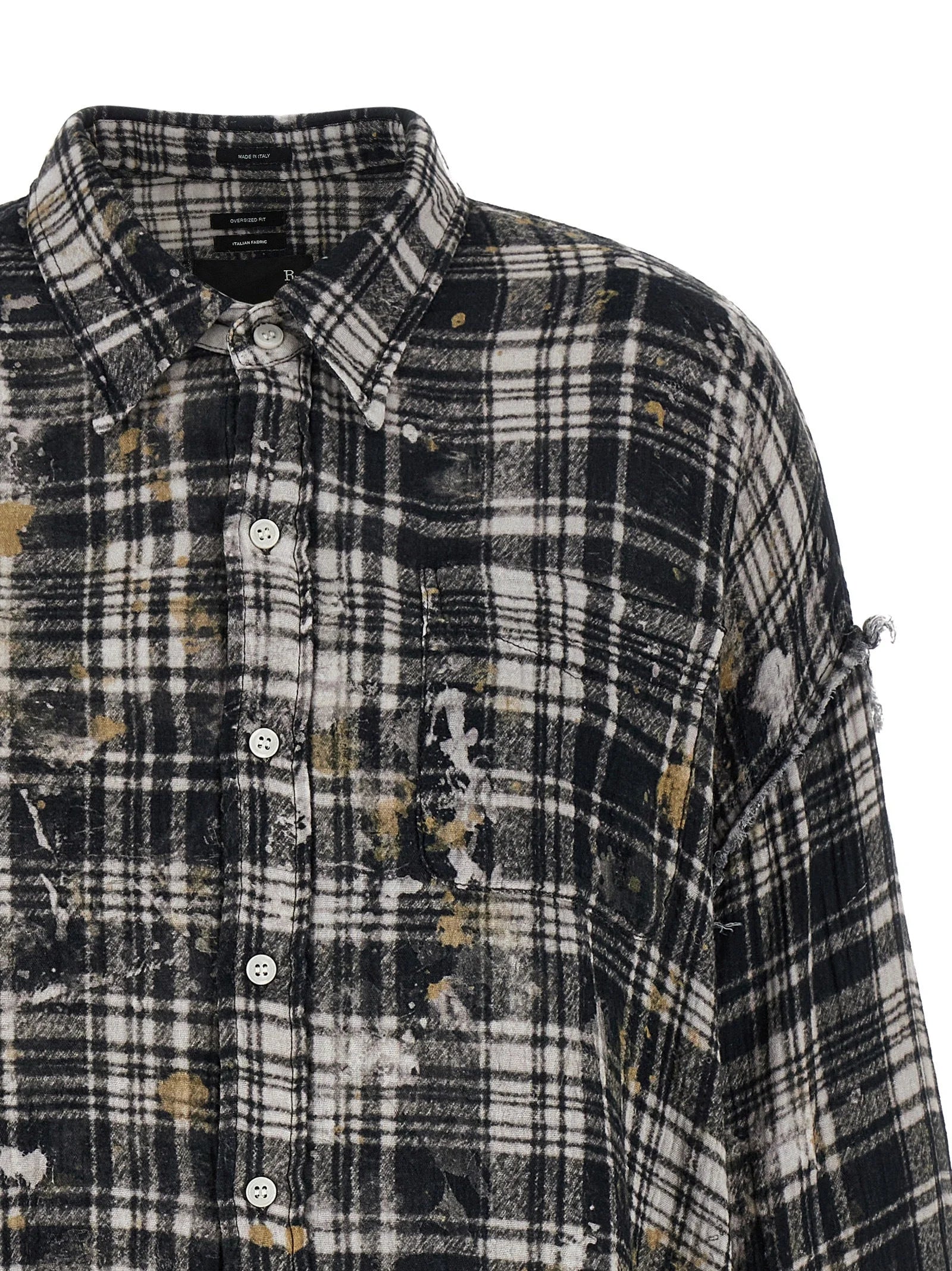 R13 Multicolor Cotton Blouse - S