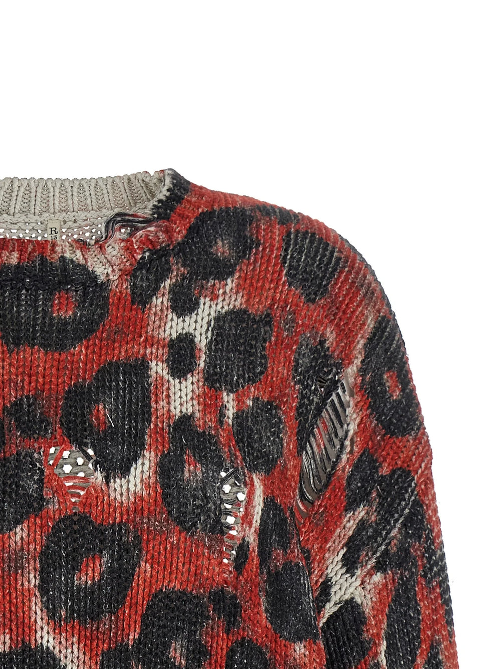 R13 Multicolor Cotton Cardigan - XS