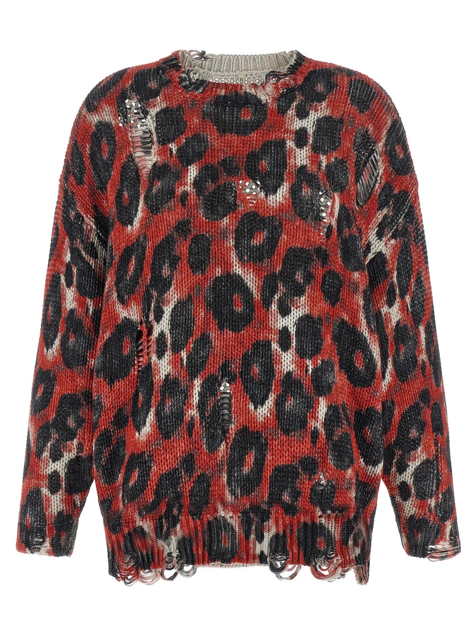 R13 Multicolor Cotton Cardigan - XS