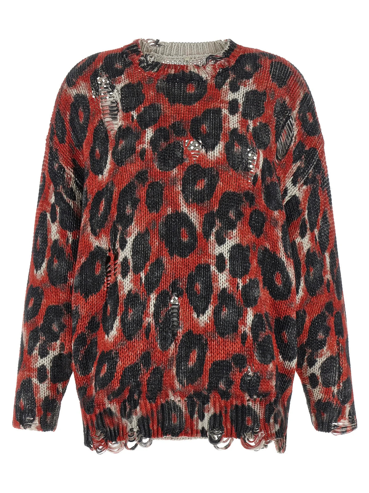 R13 Multicolor Cotton Cardigan - XS