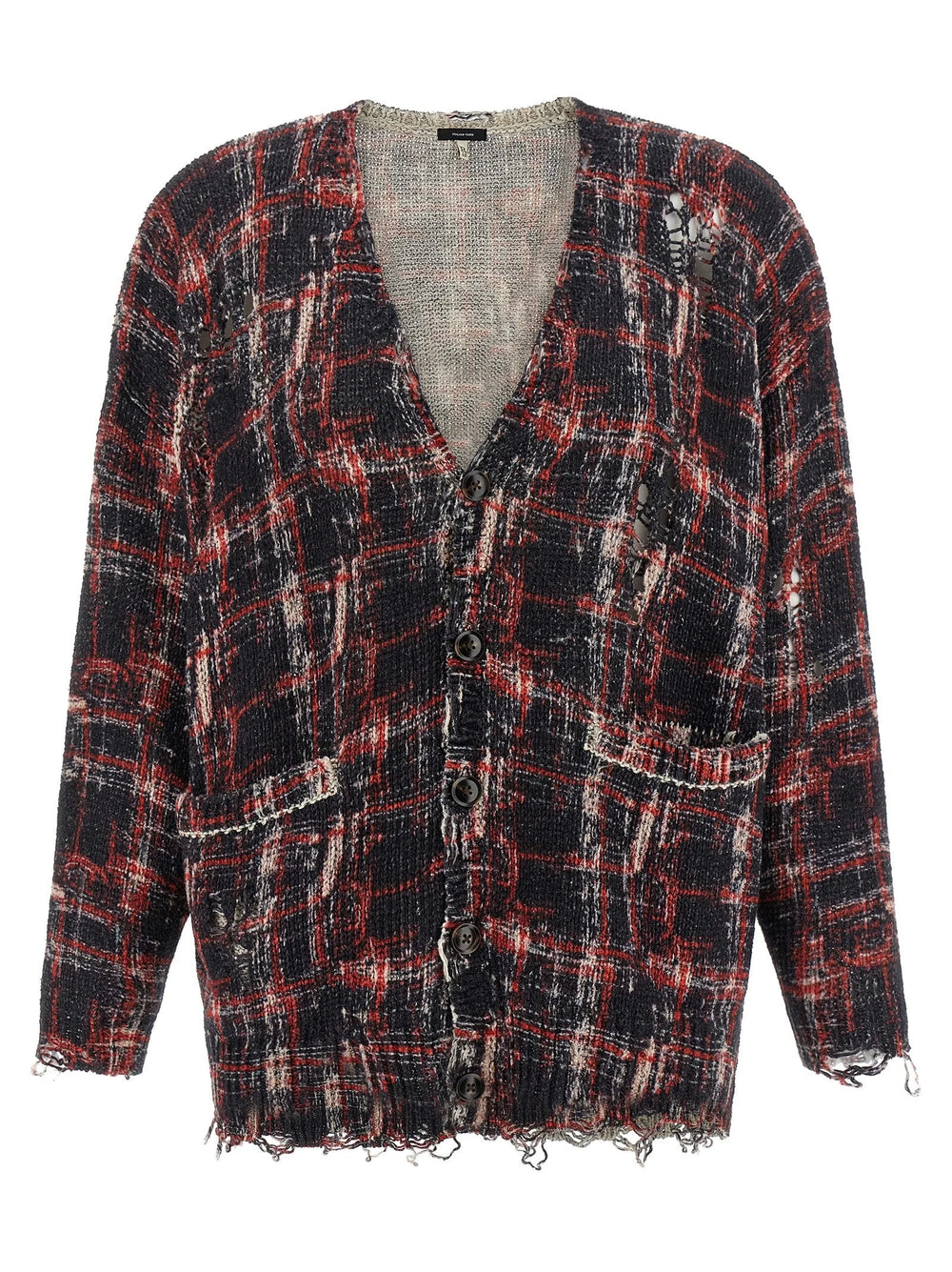R13 Multicolor Linen Cardigan - XXS