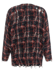 R13 Multicolor Linen Cardigan - XXS