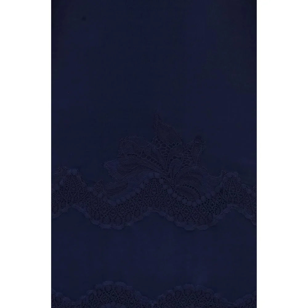 Rabanne Blue Polyamide Long Dress - IT36 | XS