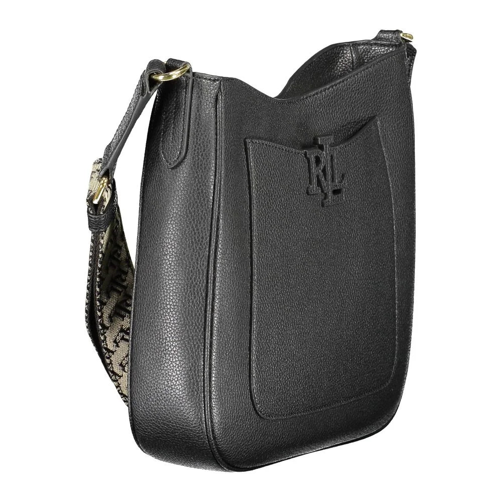 Ralph Lauren Black Leather Handbag - Cross Body Bags