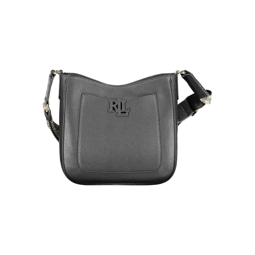 Ralph Lauren Black Leather Handbag - Cross Body Bags