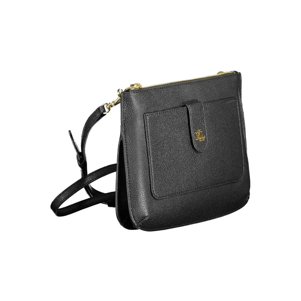 Ralph Lauren Black Leather Handbag - Cross Body Bags