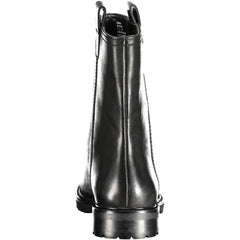 Ralph Lauren Black Leather Women Boot - Boots