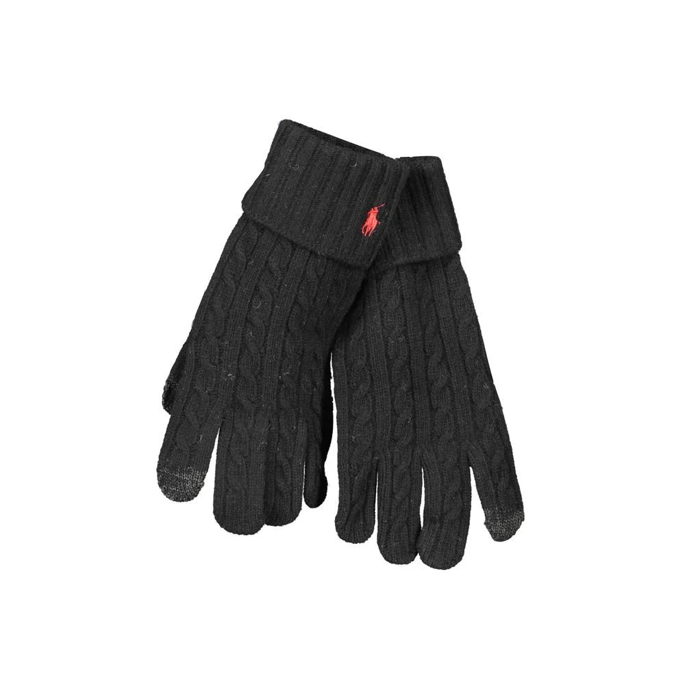 Ralph Lauren Black Nylon Glove - No Size