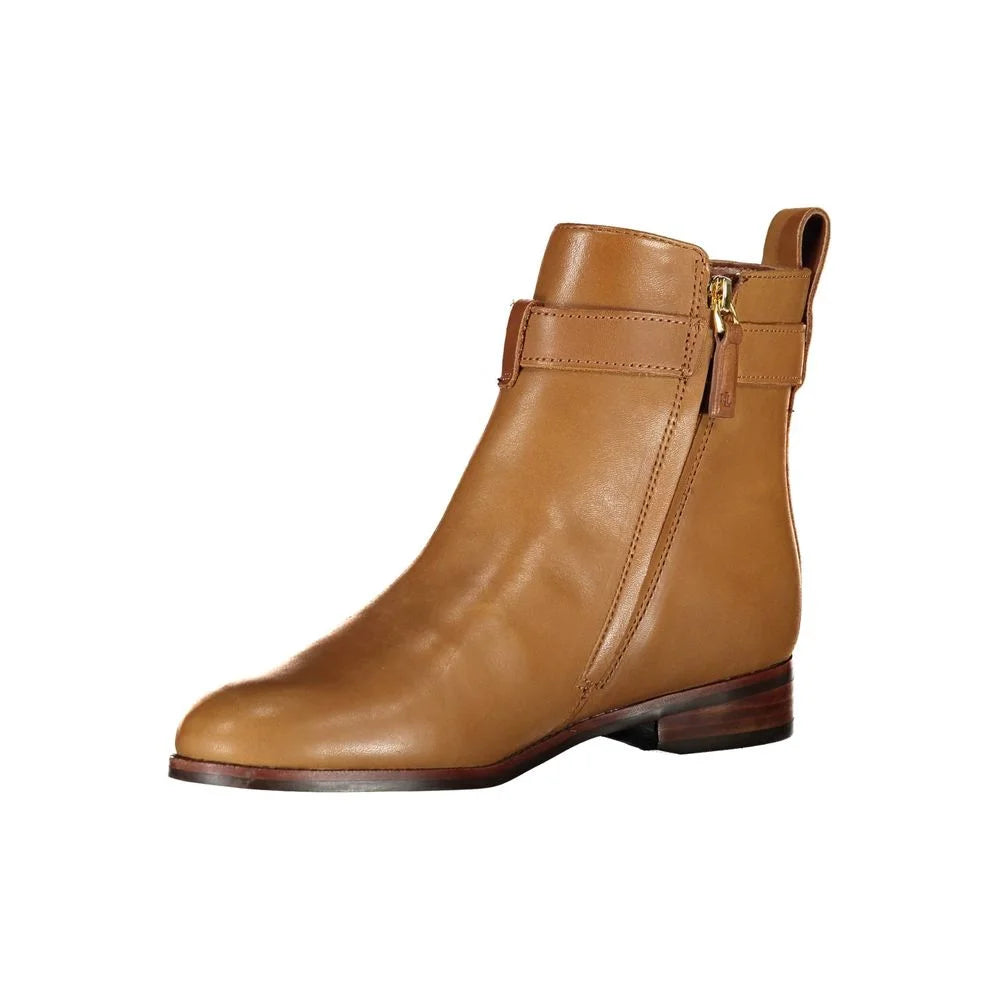 Ralph Lauren Brown Leather Women Boot - EU40/US10 - Boots