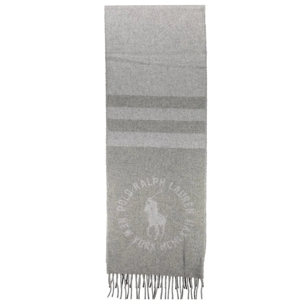 Ralph Lauren Gray Nylon Scarf - Scarves & Shawls