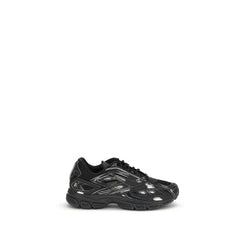 Reebok Black Polyethylene Athletic Sneakers - Athletic Shoes