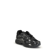 Reebok Black Polyethylene Athletic Sneakers - Athletic Shoes