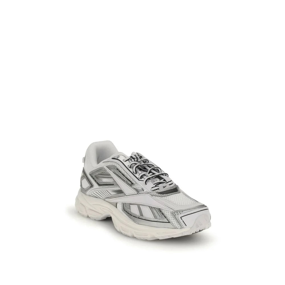Reebok White Leather Athletic Sneakers - Athletic Shoes